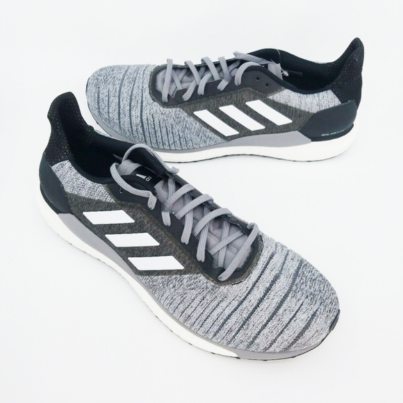 Adidas Other - Adidas Mens Solar Glide Grey Lace Up Running Shoes